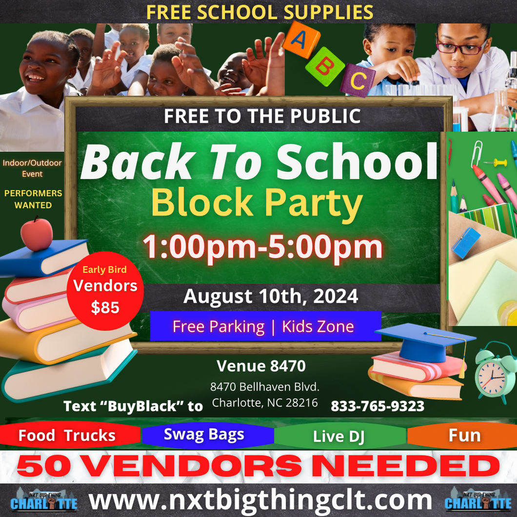 Back To School Block Party